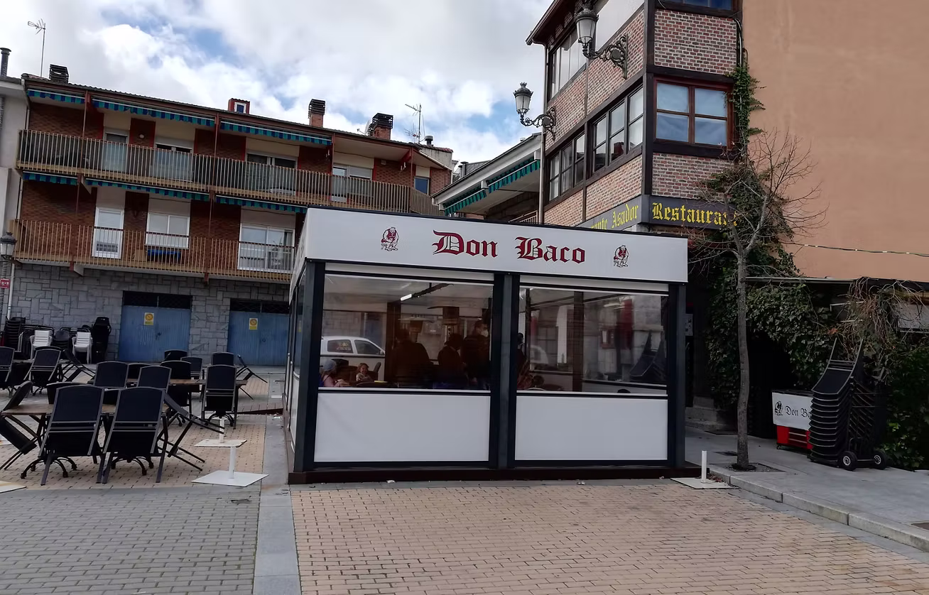 Solución de sombra fabricada a medida